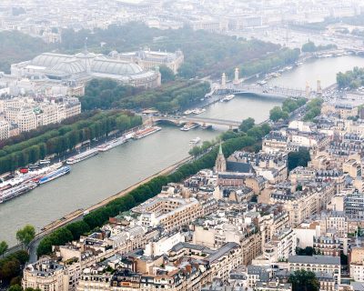 View of Paris from the Eiffel Tower