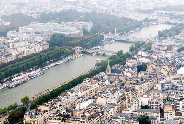 View of Paris from the Eiffel Tower