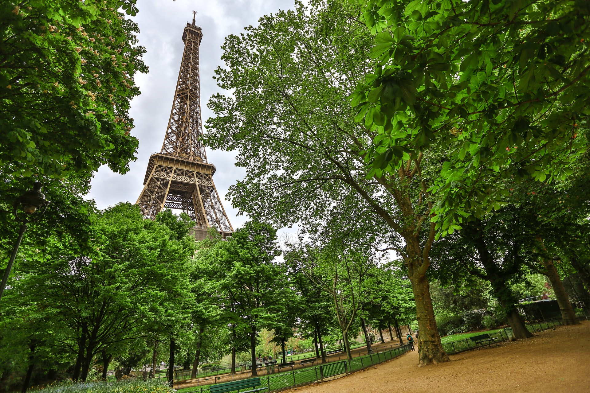 Champs de Mars for a budget picnic near the Eiffel Tower