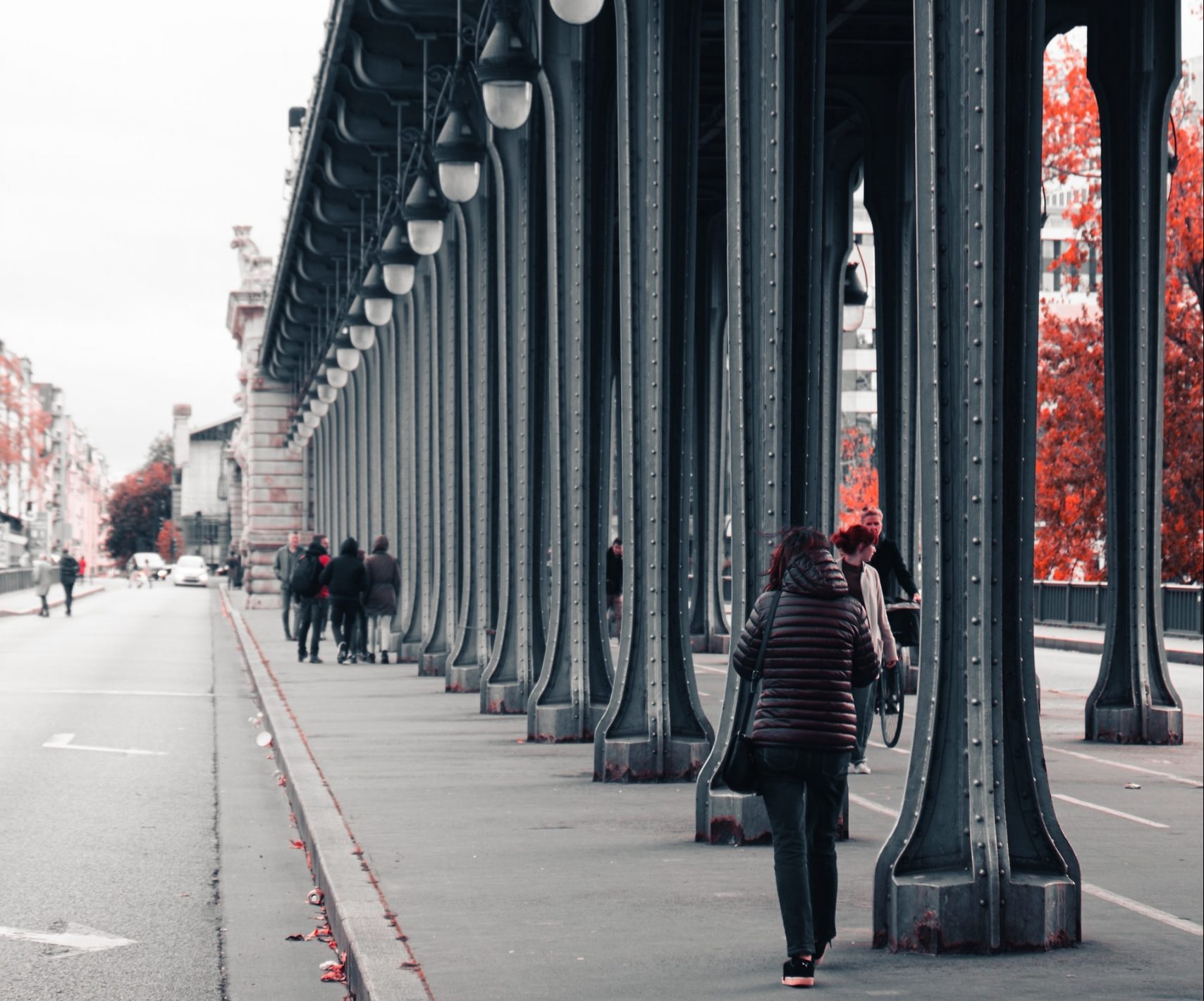 Pont de Bir-Hakeim in Paris