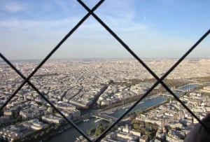 View of Paris from the Eiffel Tower