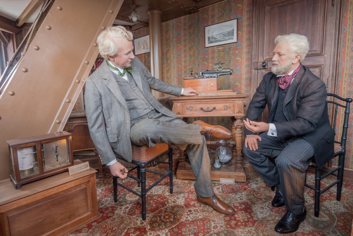 Gustave Eiffel office at Eiffel Tower summit