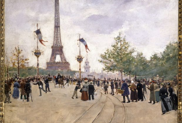 Jean_Béraud_-_Entrée_de_l'exposition_universelle_de_1889__musée_Carnavalet_ Paris