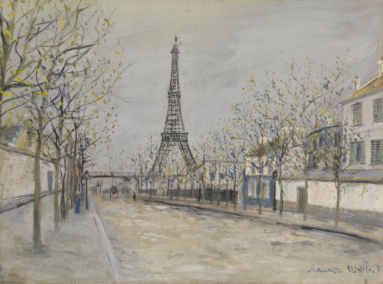 Maurice Utrillo The Eiffel Tower