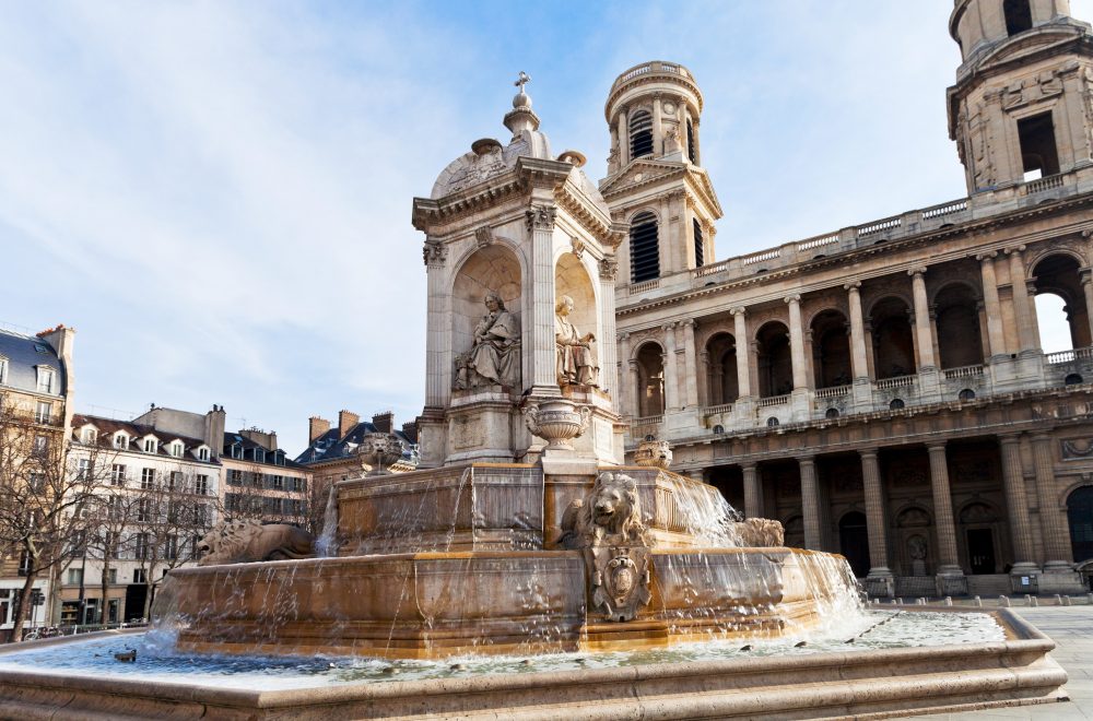 The Church of Saint Sulpice in Paris