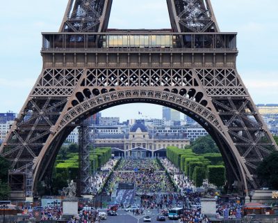 Bottom of Eiffel Tower