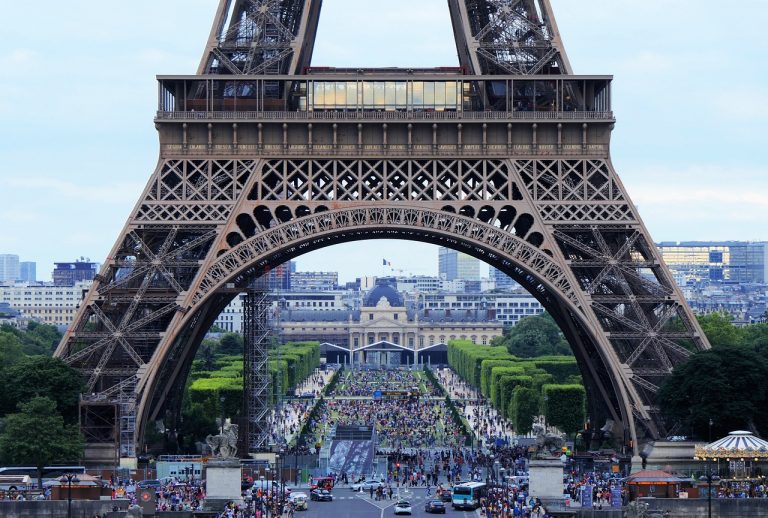 Bottom of Eiffel Tower