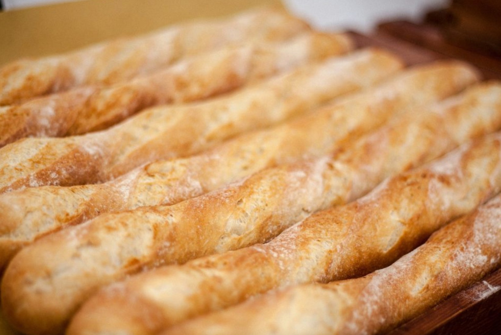 Baguettes made for French baking experience in Paris