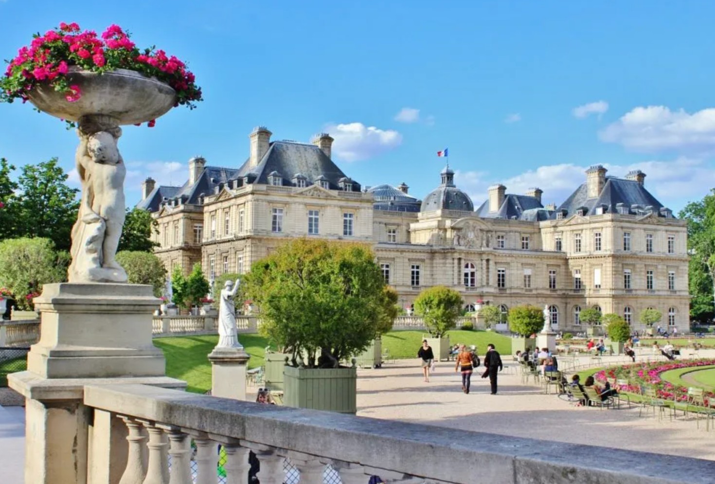 Luxembourg Gardens in Paris