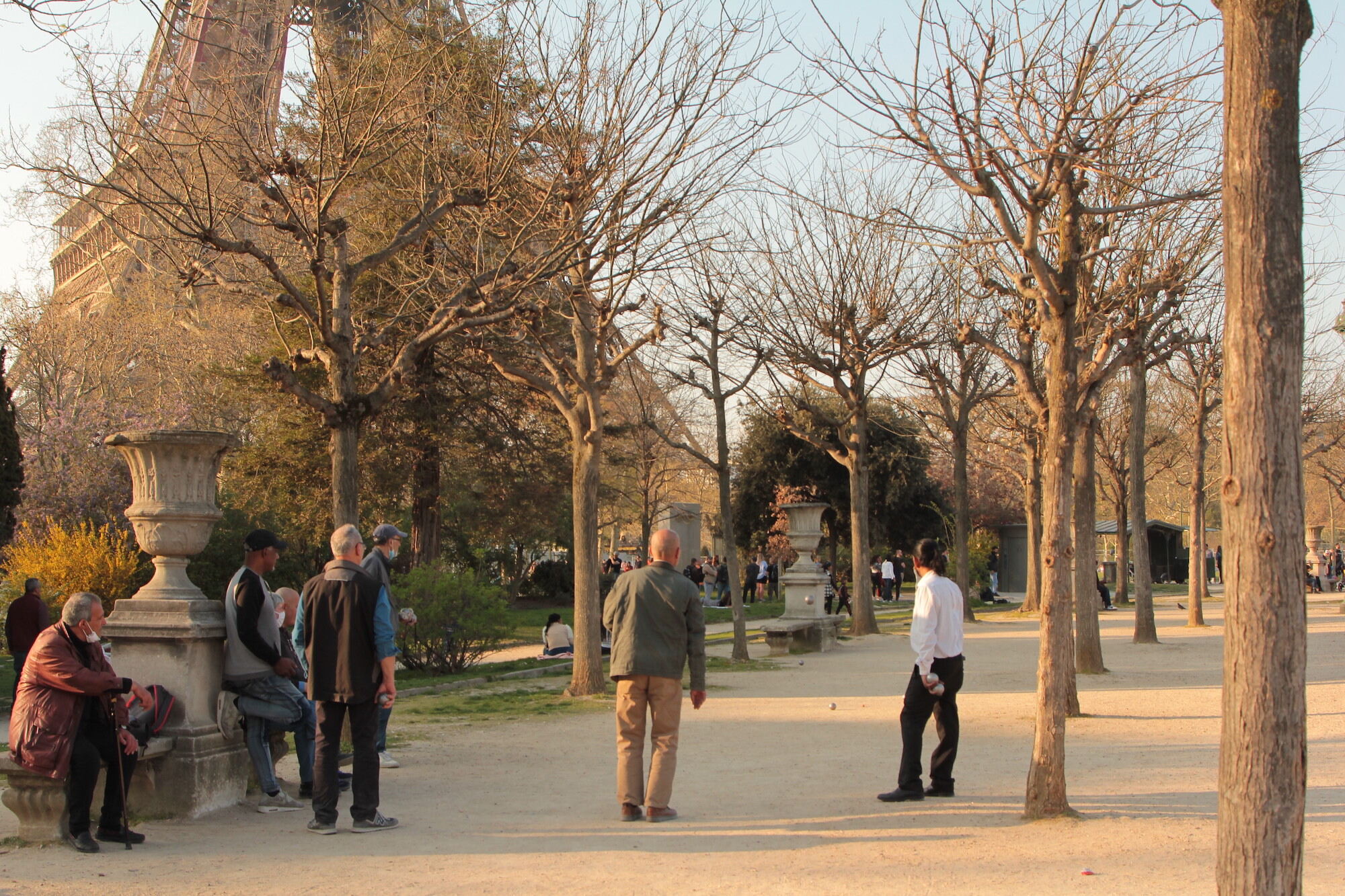 A game of boules