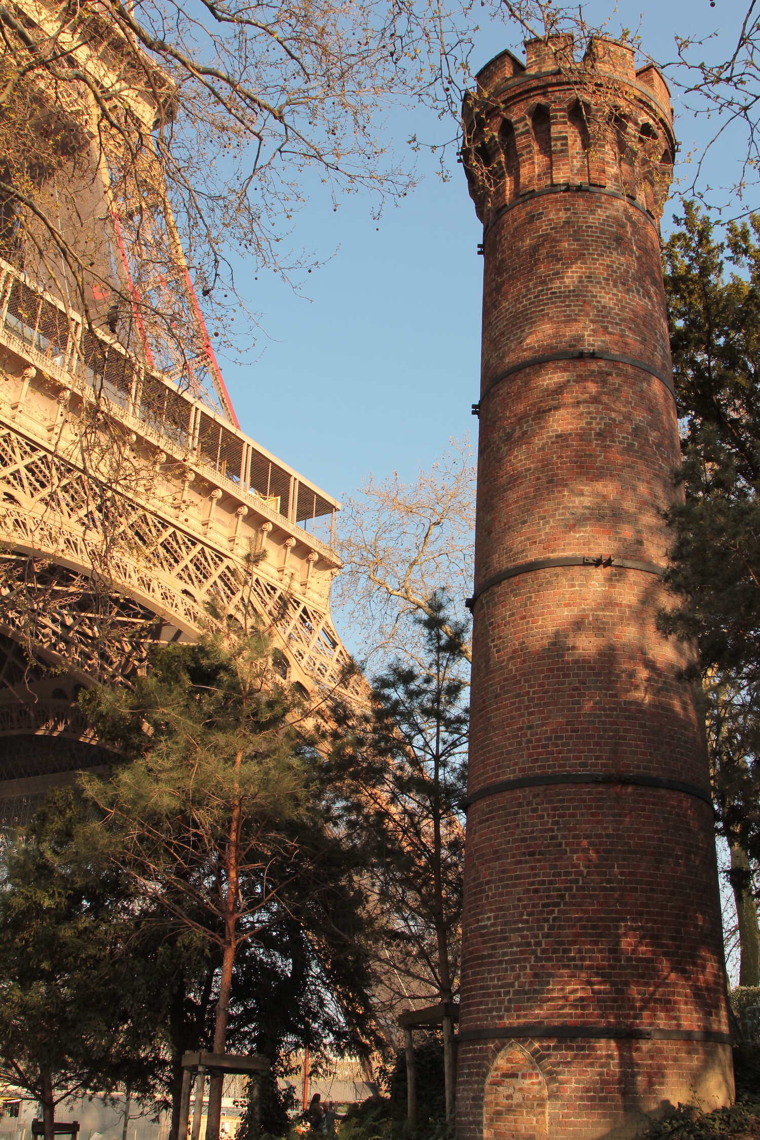 Brick chimneystack